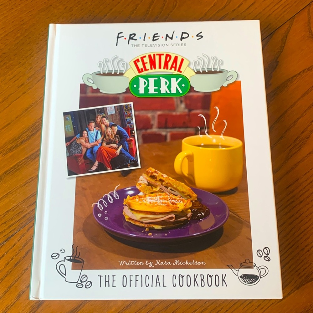 Friends, The Official Cookbook”. Brand new, never used, hardcover